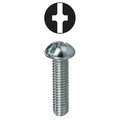 L.H. Dottie #10-24 x 1 in Combination Phillips/Slotted Round Machine Screw, Zinc Plated Carbon Steel, 100 PK RMC10241